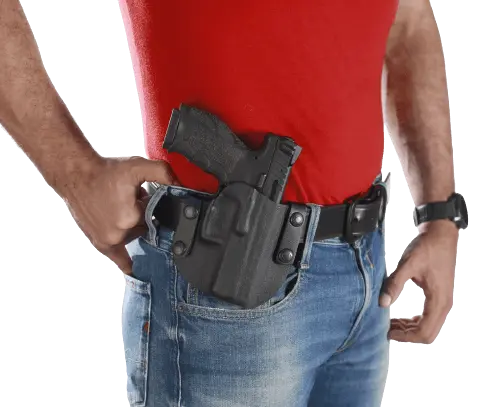 Premium OWB holster from Cobra Gunskin, American-made quality.