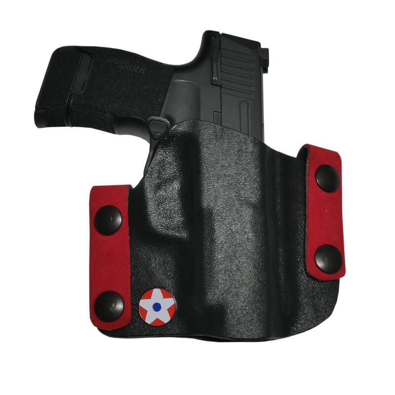 Kydex King Of The Range OWB Holster w/ Rosso Corsa Straps