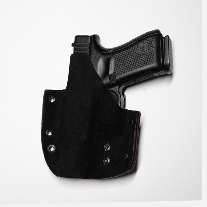 Carbon King of the Range IWB Holster w/ Rosso Corsa Lining - Image 2