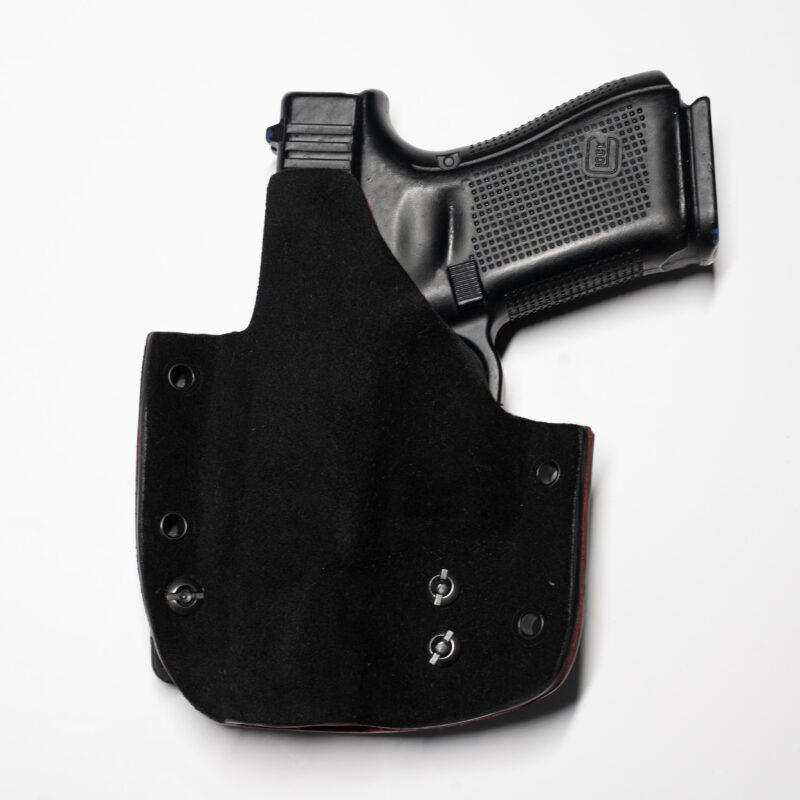 Carbon Tactical King of the Range IWB Holster w/ Rosso Corsa Lining - Image 2