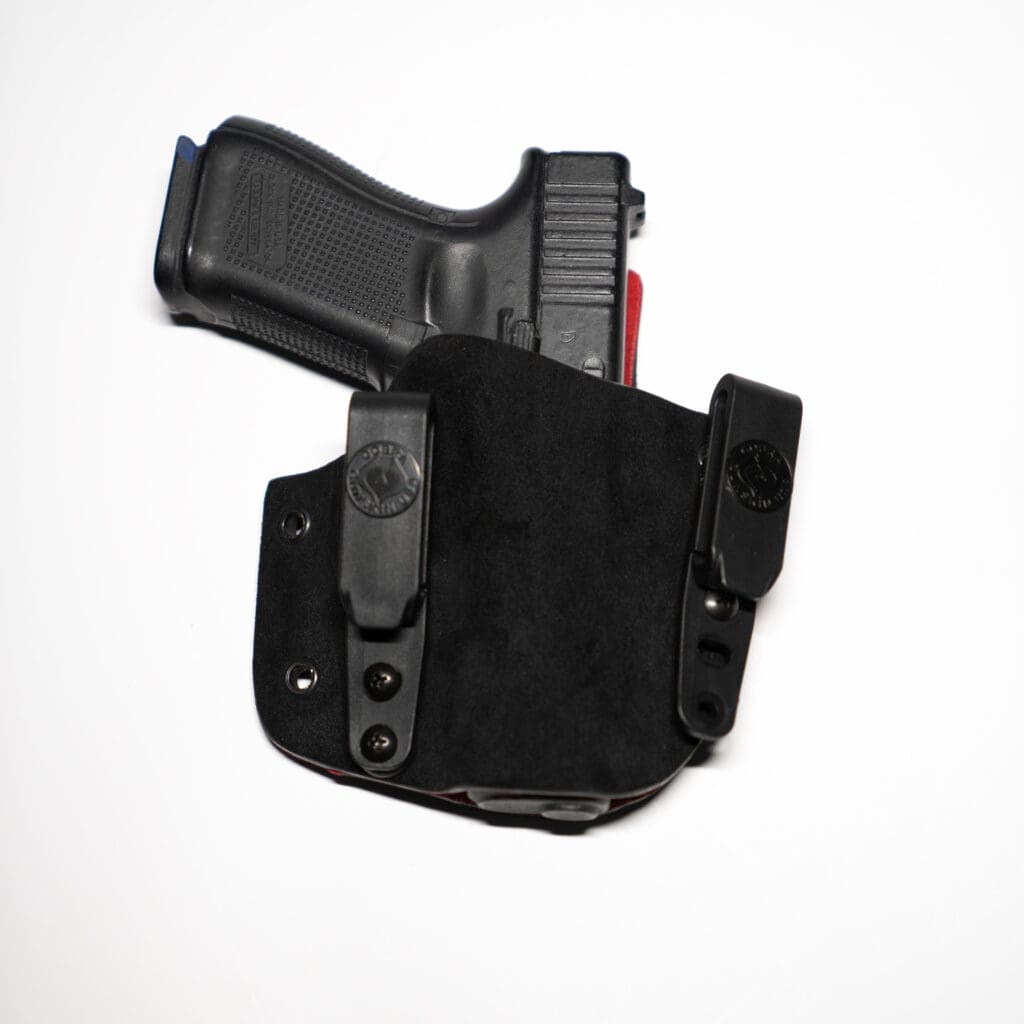 Nero Tactical King of the Range IWB Holster w/ Rosso Corsa Lining