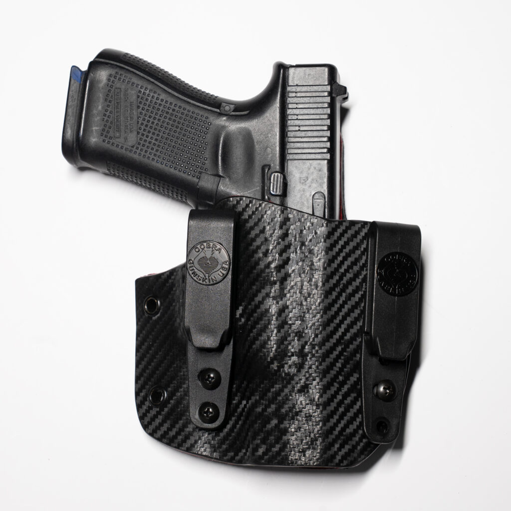 Carbon Tactical King of the Range IWB Holster w/ Rosso Corsa Lining