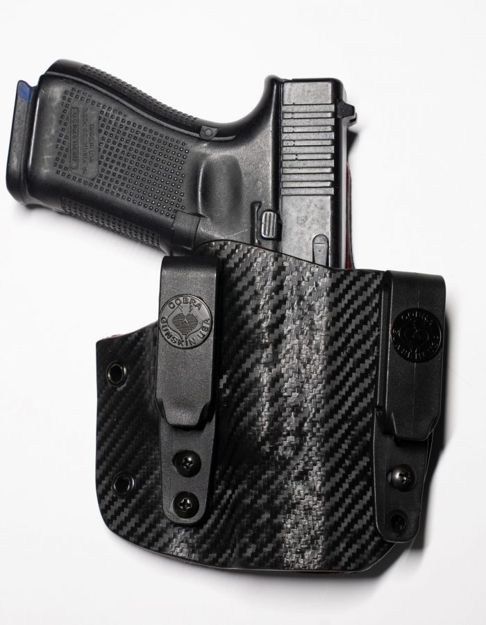 Carbon Tactical King of the Range IWB Holster w/ Rosso Corsa Lining