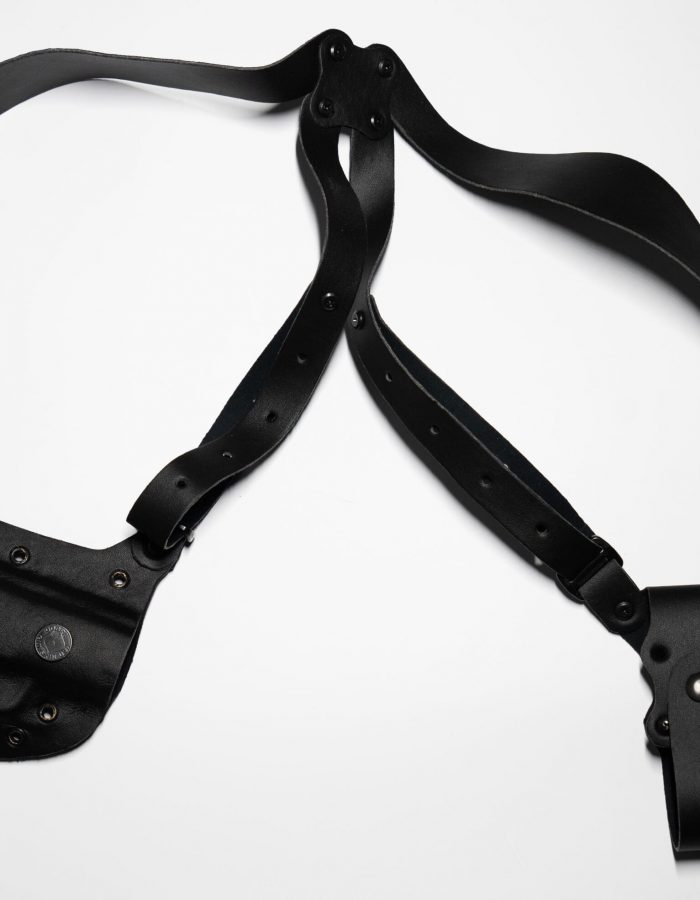 Tuffskin XCalibur Shoulder Holster w/ Nero Alcantara Lining